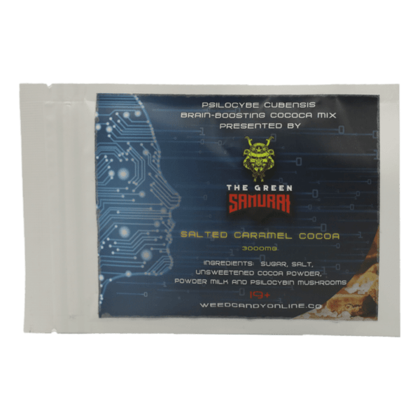 The Green Samurai - Salted Caramel Cocoa - 1g or 3g | Mushroom Dispensary Canada