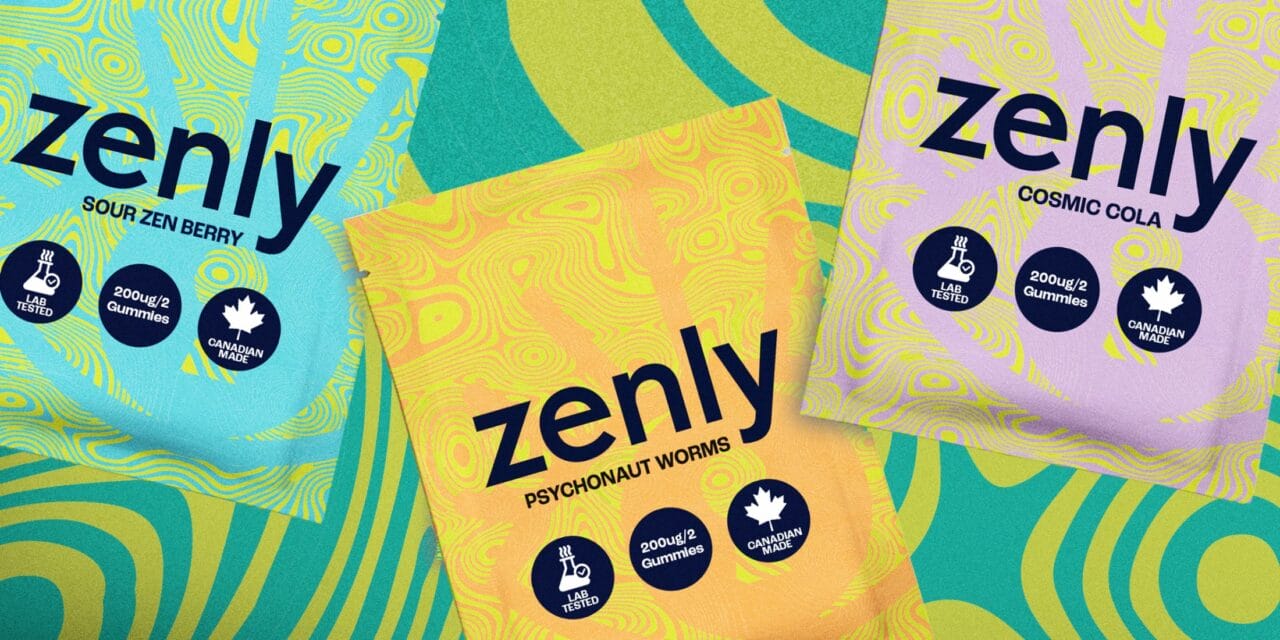 Zenly - LSD Gel Tabs - 600ug (100ug per tab) | Mushroom Dispensary Canada